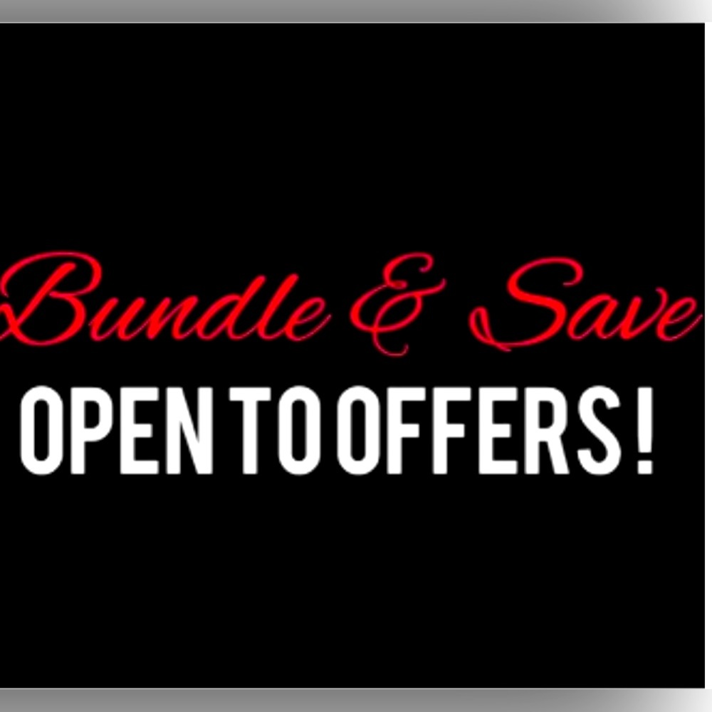 Bundle and save on your reasonable offers